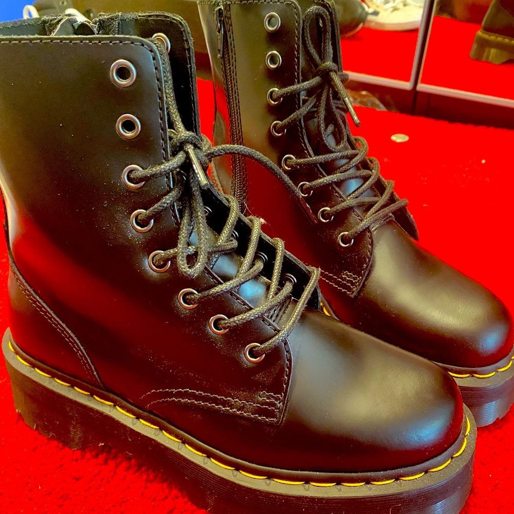 Dr. Martens Black Combat Boots